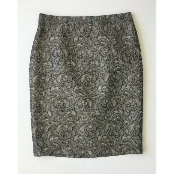 Ann Taylor Pencil Skirt Size 8 Taupe NWOT - Picture 1 of 9